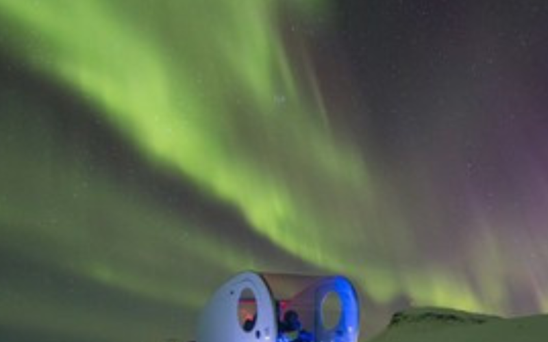 The arctic night sky-Kilpisjärvi / Lapland