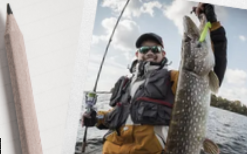 Fishing for northern pike on wilderness lakes 2024