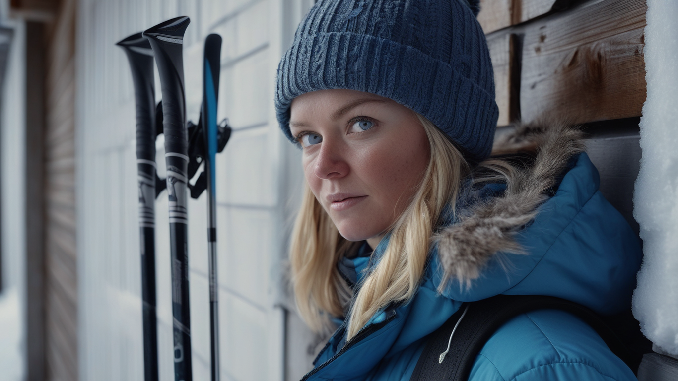 Country skiing in Finland