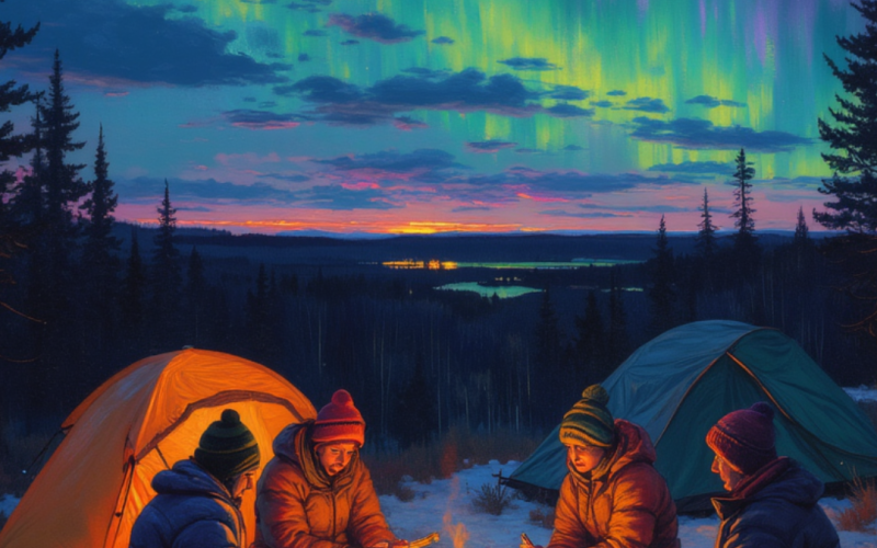 Lapland Evening