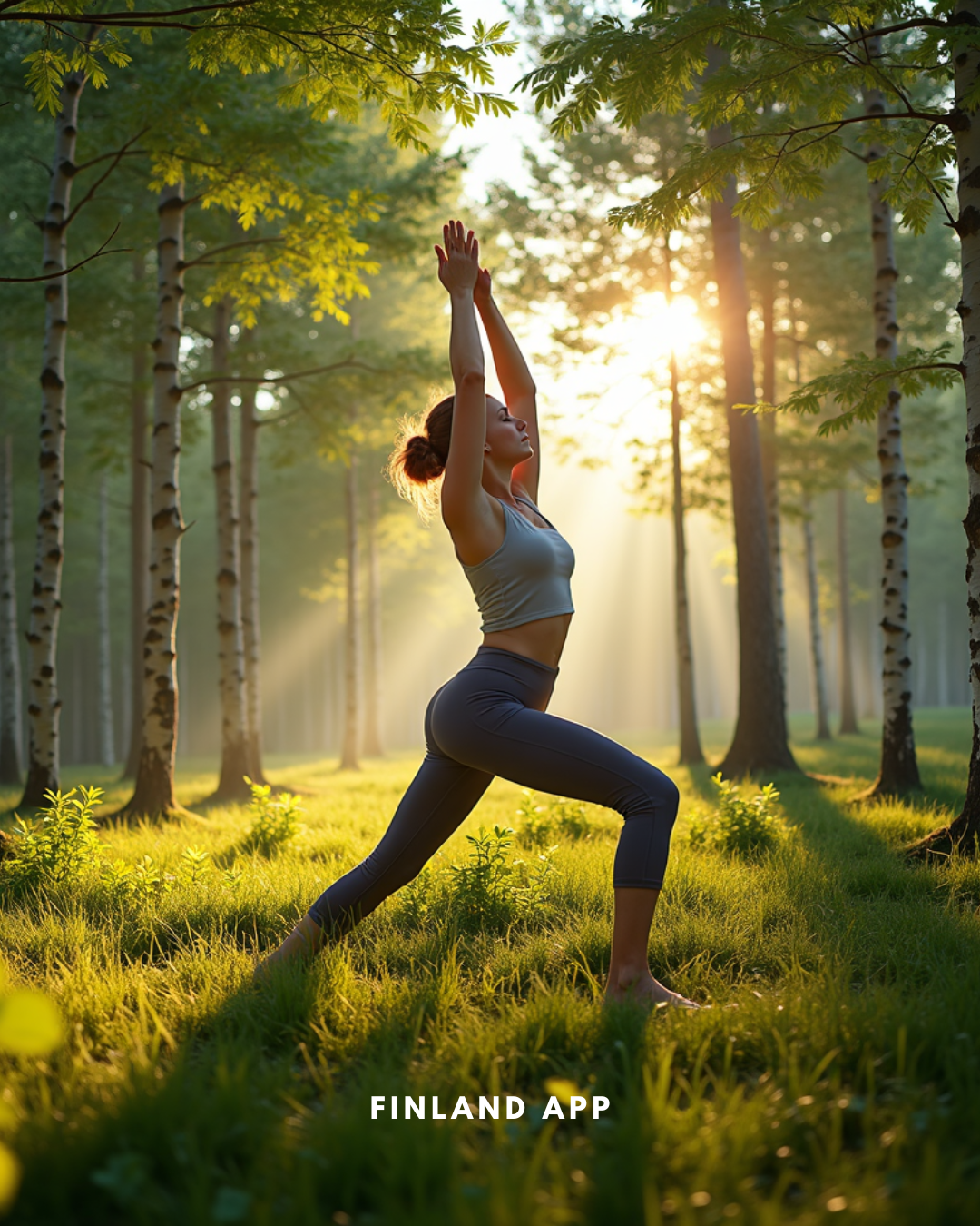 Summer Morning Yoga Moment