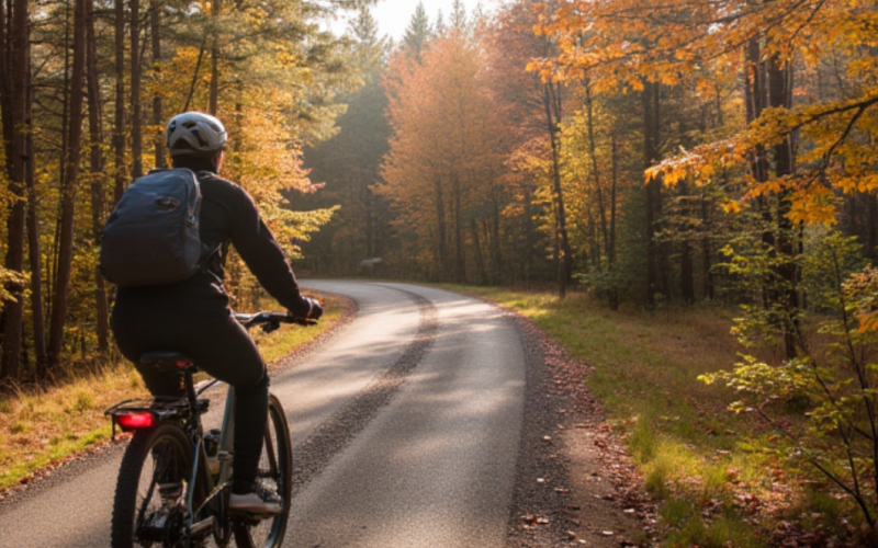Autumn in Finland invites cyclists